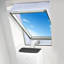 Fensterabdichtung 'Hot Air Stop BC04AIRSTPDF' für Dachfenster weiß 200 x 39 cm
