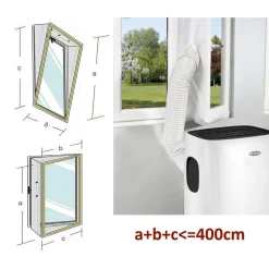Fensterabdichtung 'Hot Air Stop BC01AIRSTPFE' weiß 400 x 39 cm