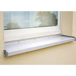 Fensterbankkappen PVC Ø 11,5 mm weiß