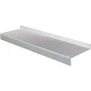 Fensterbank silbern Aluminium 300 x 0,15 x 11 cm