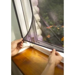 Fensterfliegengitter 'Sun Protect' anthrazit 130 x 150 cm