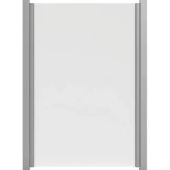 Fertigzaun 'Ambiente' hochkant satiniert 120 x 180 cm
