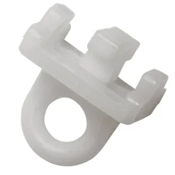 Feststeller für Aluminium-Vorhangschiene weiß 6 Stück