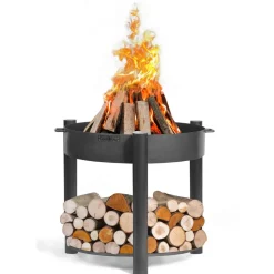 Feuerschale 'Montana' schwarz Ø 88 x 80 cm