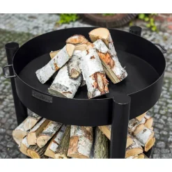 Feuerschale 'Montana' schwarz Ø 88 x 80 cm