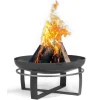 Feuerschale 'Viking' schwarz Ø 60 x 36 cm