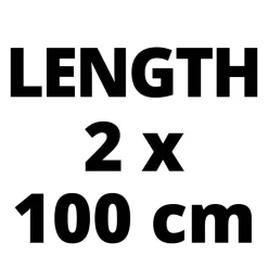 Führungsschiene Alu 2 x 1000 mm
