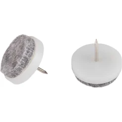 Filzgleiter grau Ø 24 mm 50 Stück