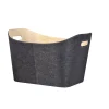 Filzkorb anthrazit/beige 56 x 37 x 42 cm