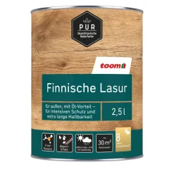 Finnische Lasur 'Natur' beige 2,5 l