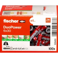 fischer DUOPOWER 6 x 30 LD 100 Stück