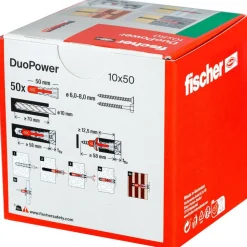 fischer DUOPOWER 10 x 50 LD 50 Stück