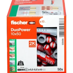 fischer DUOPOWER 10 x 50 LD 50 Stück