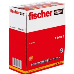 fischer Nageldübel N 8 x 100/60 S Senkkopf 50 Stück