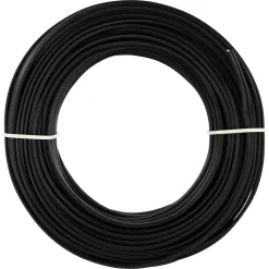 Flachlitze schwarz 2 x 0,75 mm² 25 m