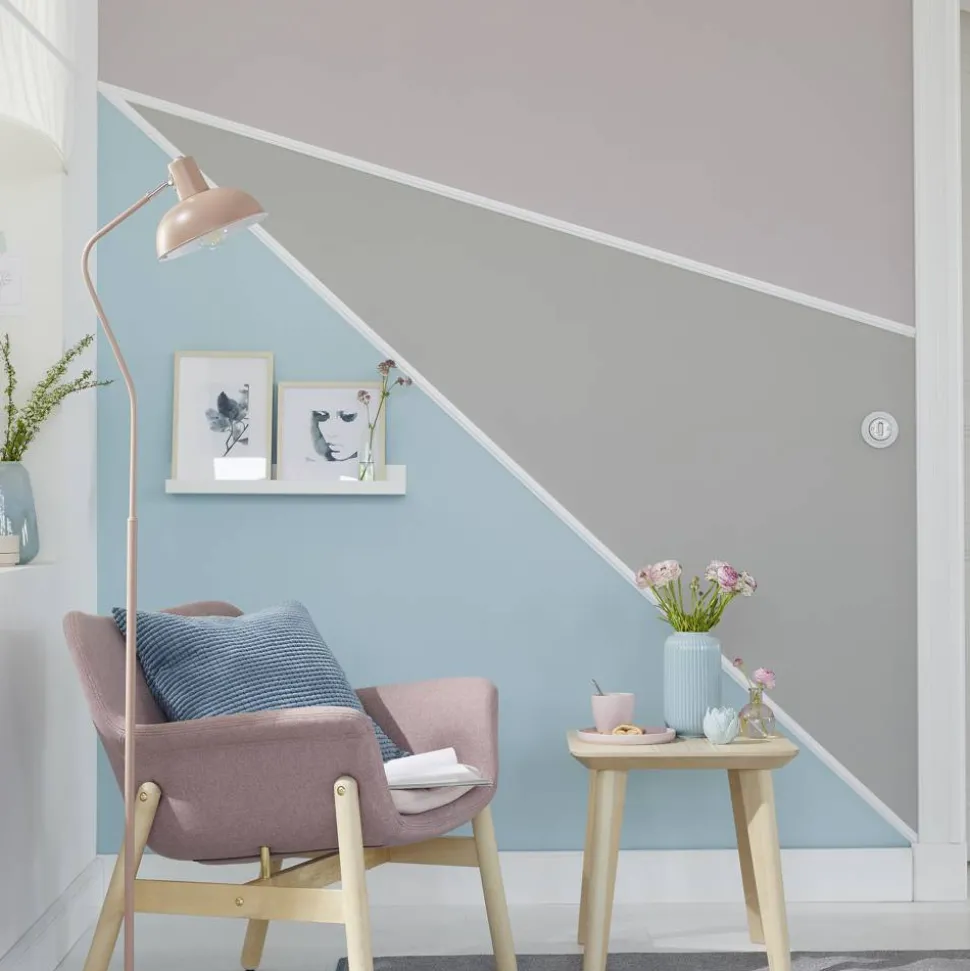 Flachprofil 'Melissa' weiß 200 x 2,5 x 1 cm