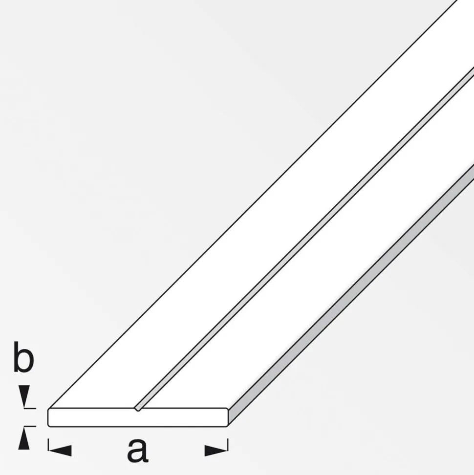 Flachstange Aluminium 7,5 x 1,5 x 1000 mm