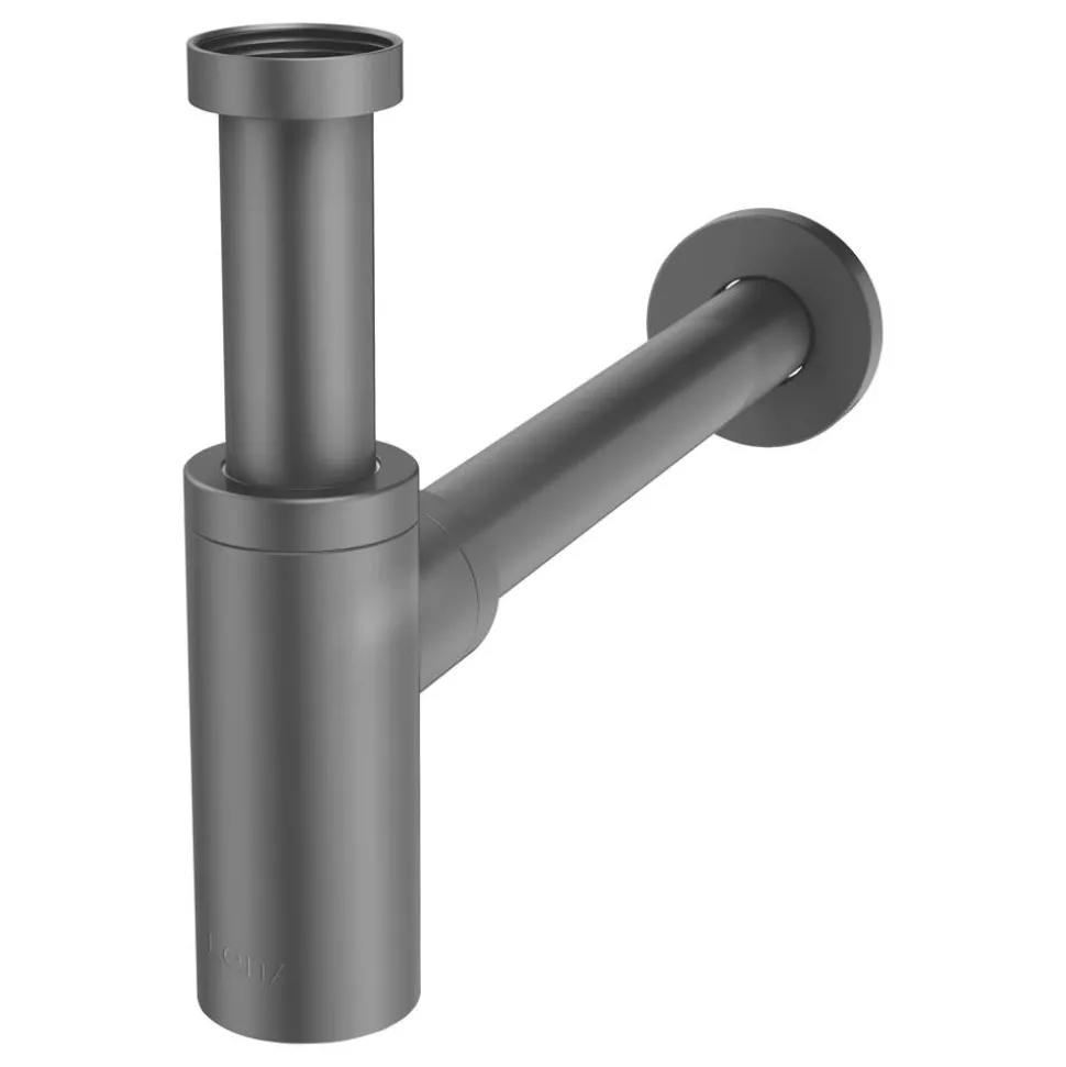 Flaschensiphon 'Juri' graphit, 1 1/4" x Ø 32 mm