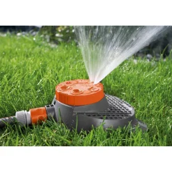6-Flächenregner 'Classic Boogie' orange/schwarz 11-100 m²
