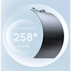 flexibles Mono-Solarpanel 100 W
