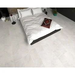 Fliesenlaminat 'Canyon' Granit weiß 8 mm