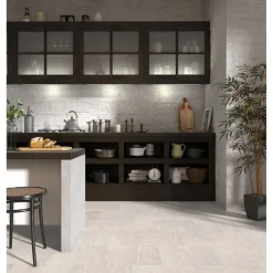 Fliesenlaminat 'Canyon' Granit weiß 8 mm