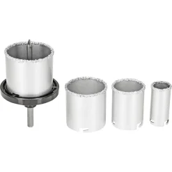 Fliesenlochbohrer-Set 6-teilig