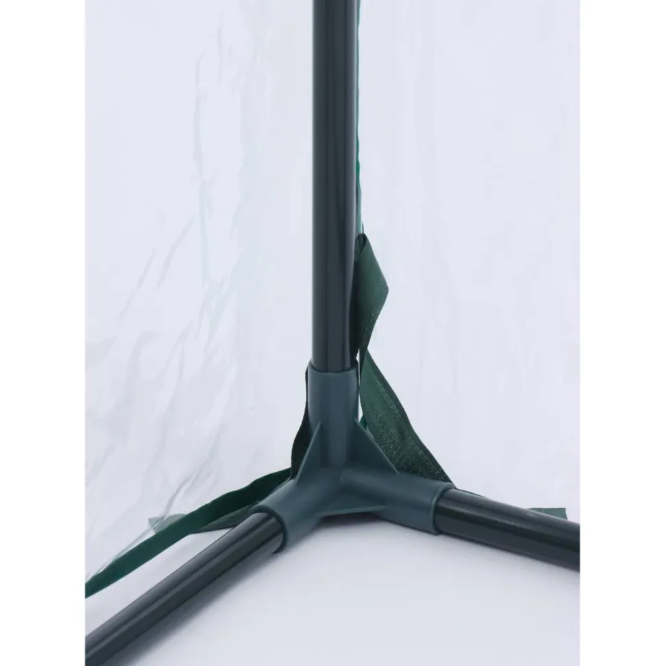 Foliengewächshaus 'Mara' transparent/grün 73 x 195 x 143 cm