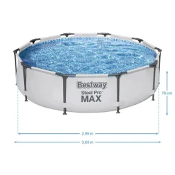 Frame-Pool 'Steel Pro Max' Ø 305 x 76 cm