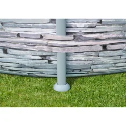 Frame-Pool-Set 'Elite' Ø 427 x 107 cm mit Einstiegsleiter und Filterpumpe