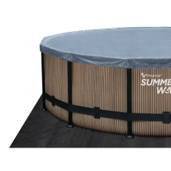 Frame-Pool-Set 'Elite' Ø 549 x 132 cm mit Einstiegsleiter und Filterpumpe