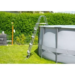Frame-Pool-Set 'Elite Frame' Ø 549 x 132 cm mit Filterpumpe und Sicherheitsleiter