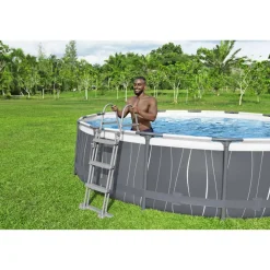 Frame-Pool-Set 'Steel Pro MAX™' Ø 457 x 107 cm mit Filterpumpe