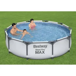 Frame-Pool-Set 'Steel Pro Max' Ø 305 x 76 cm mit Kartuschenfilter