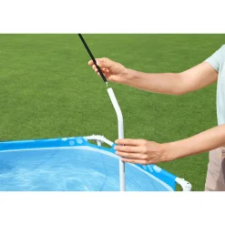 Frame-Pool-Set 'Steel Pro Splash-in-Shade' Ø 183 x 51 cm mit Sonnenschutzdach