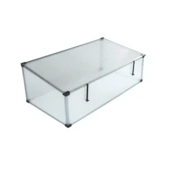 Frühbeet 'Feronia' 104 x 36 x 56 cm aluminiumfarben