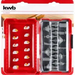 Fräser-Set Ø 8 mm, 12-teilig