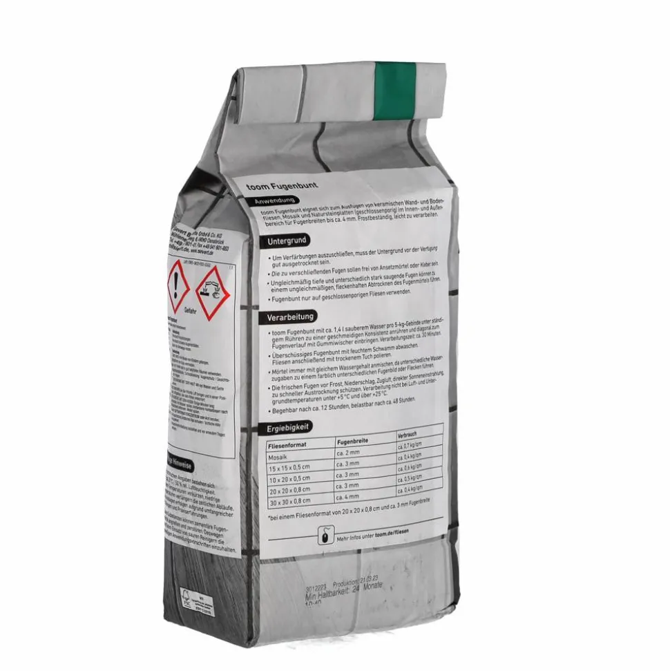 Fugenbunt weiss 5 kg toom
