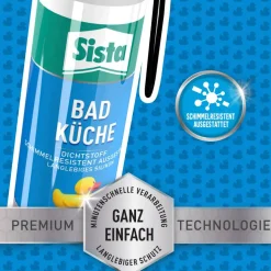 Fugenfüller 'Bad & Küche Silikon' transparent 100 ml