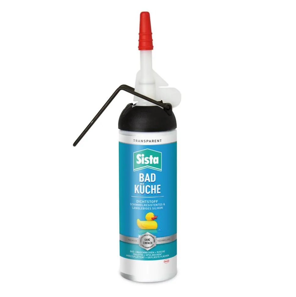 Fugenfüller 'Bad & Küche Silikon' transparent 100 ml