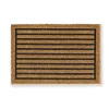 Fußmatte 'Coco Home' braun gestreift 40 x 60 cm