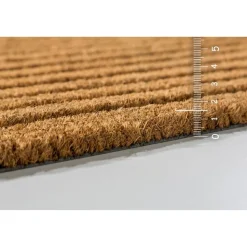Fußmatte 'Coco Home' braun gestreift 40 x 60 cm