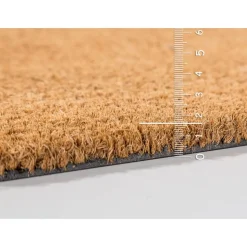 Fußmatte 'Kokosvelours' naturfarben 40 x 60 x 1,6 cm