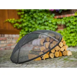 Funkenfang schwarz Ø 59 cm