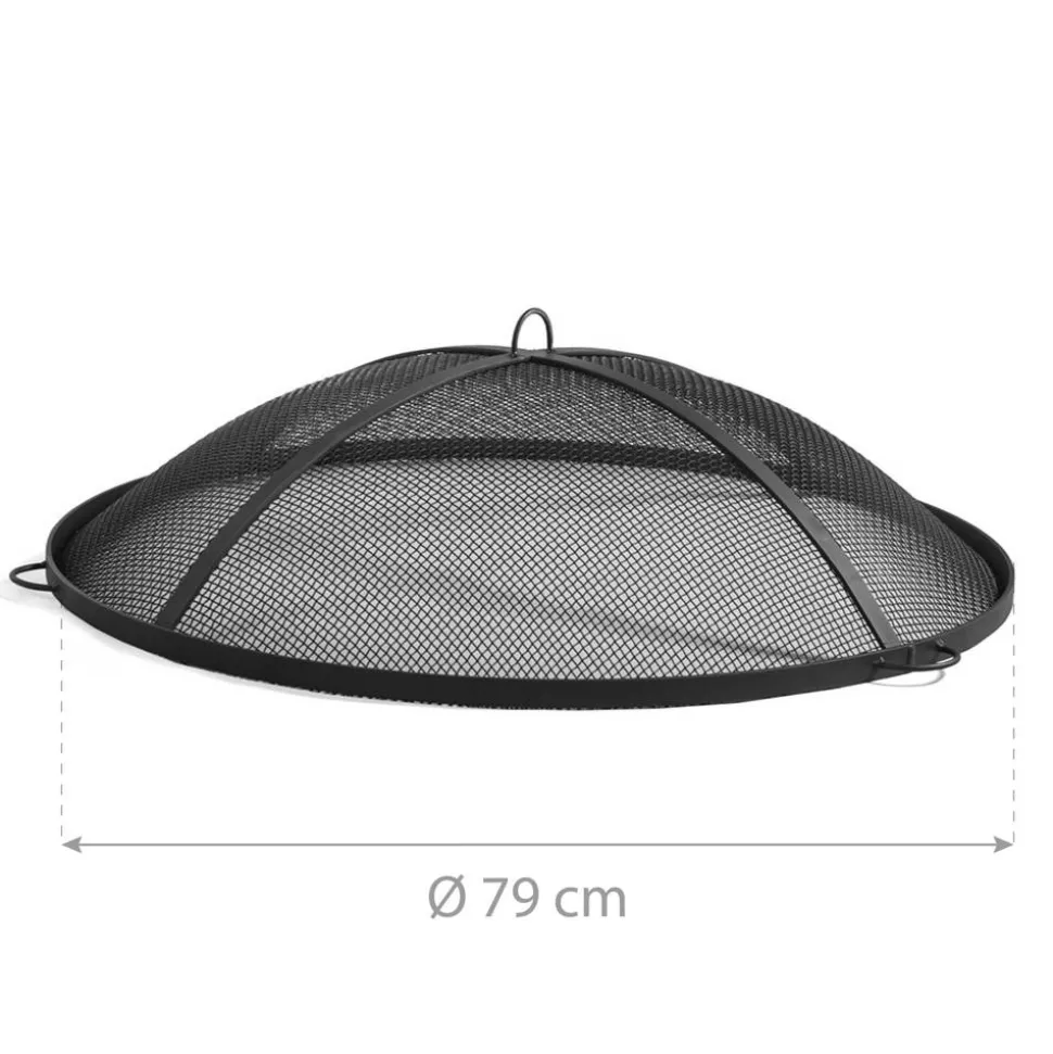 Funkenfang schwarz Ø 79 cm
