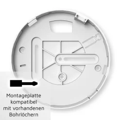 Funkrauchmelder 'Ei650RF' mit 10-Jahres-Batterie