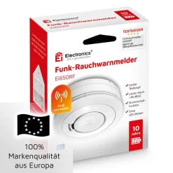 Funkrauchmelder 'Ei650RF' mit 10-Jahres-Batterie