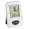 Funkthermometer 'Base' Kunststoff weiß 7,7 x 2,4 x 11,5 cm