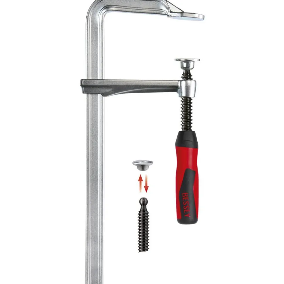 Ganzstahl-Schraubzwinge 'G20B8 200/80' 200 mm