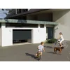Garagen-Sektionaltor 'EcoStarMatic' mit Garagentorantrieb anthrazit 238 x 213 cm